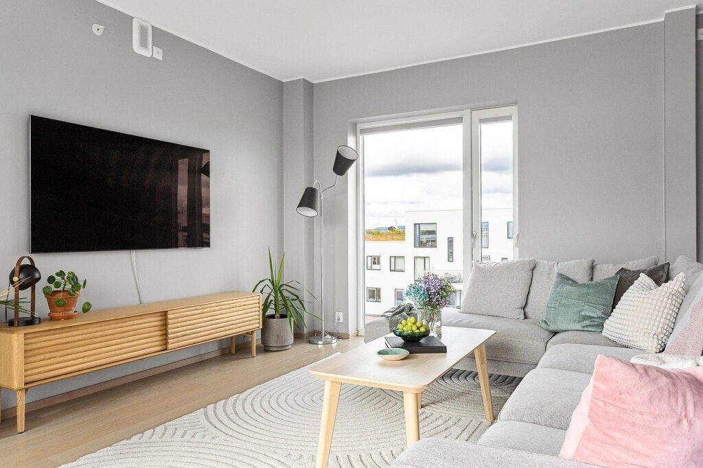 real estate, interior, house, luxury, sofa, living room, table, floor, wooden, chair, decor, pillow, cabinet, bed room, bathroom, kitchen, view, window, art, design, hallway, lamp, carpet, shelf, home
